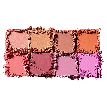 پالت رژگونه و سایه نیکس (NYX) مدل Professional Palette – پالت ۸ رنگ مات و براق